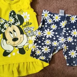 Minnie Mouse Outfit 2PC
